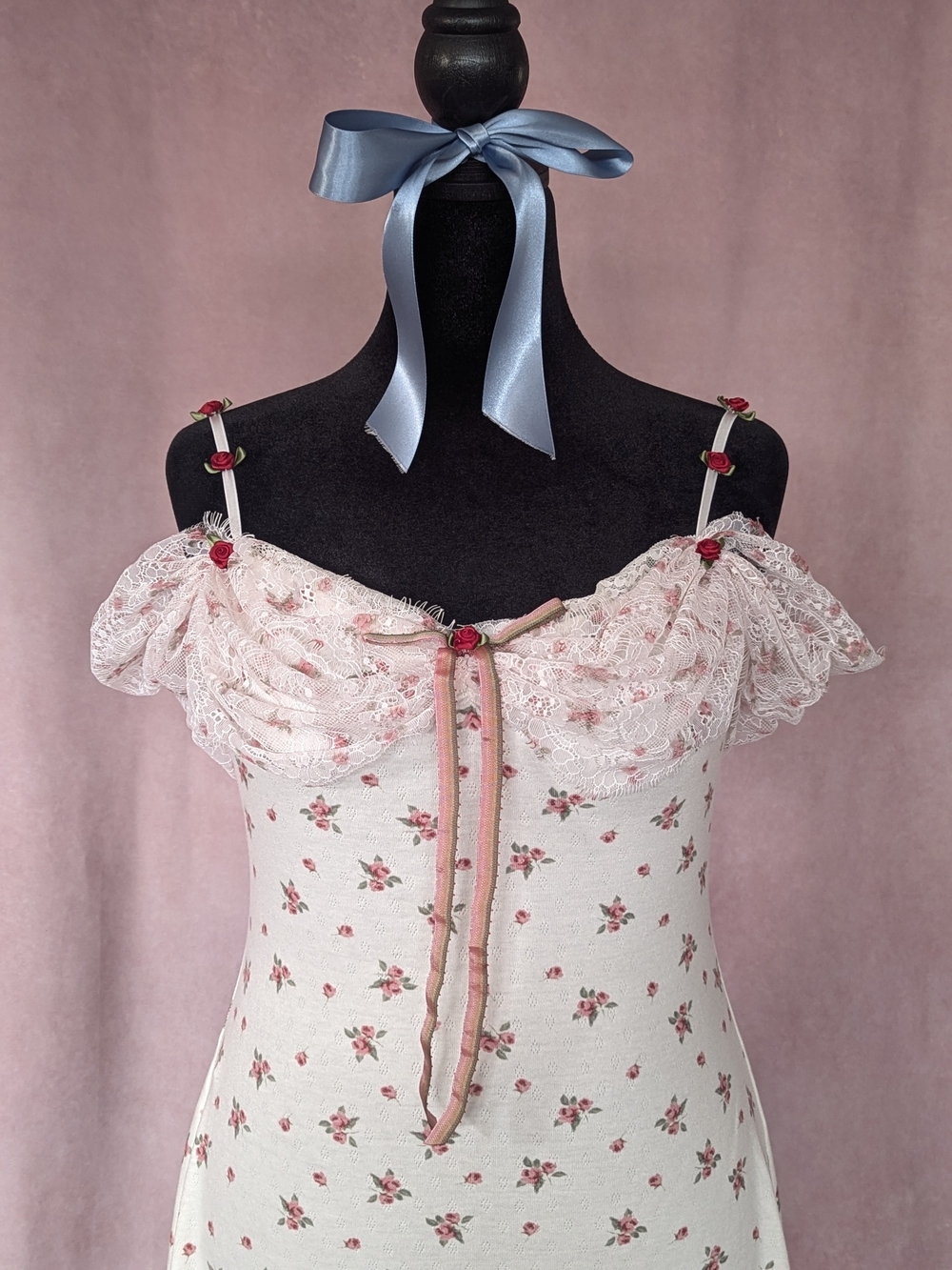 Lacemade Rosebud Lace Garden Mini Dress – XL - Picture 5 of 9